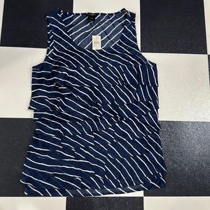 Ann Taylor layered summer blouse